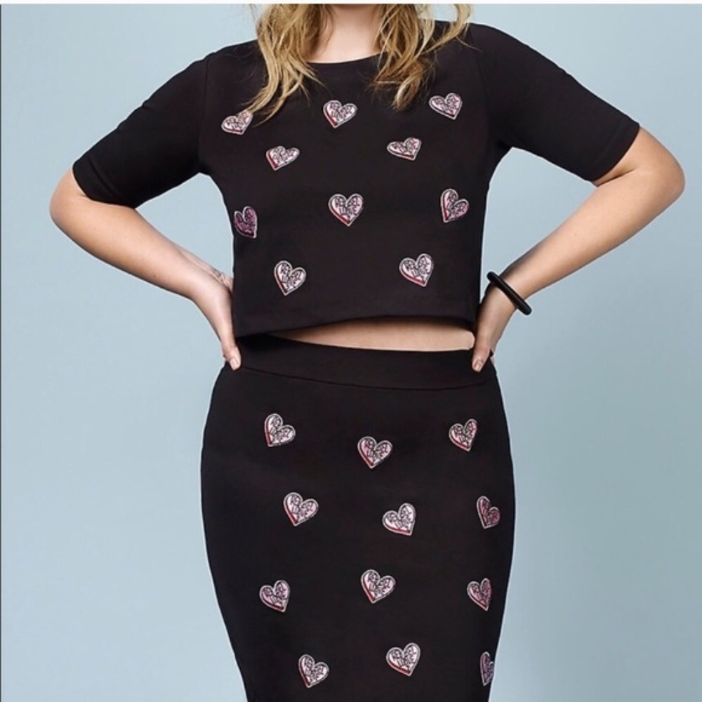 REBEL WILSON for Torrid Skirt Set